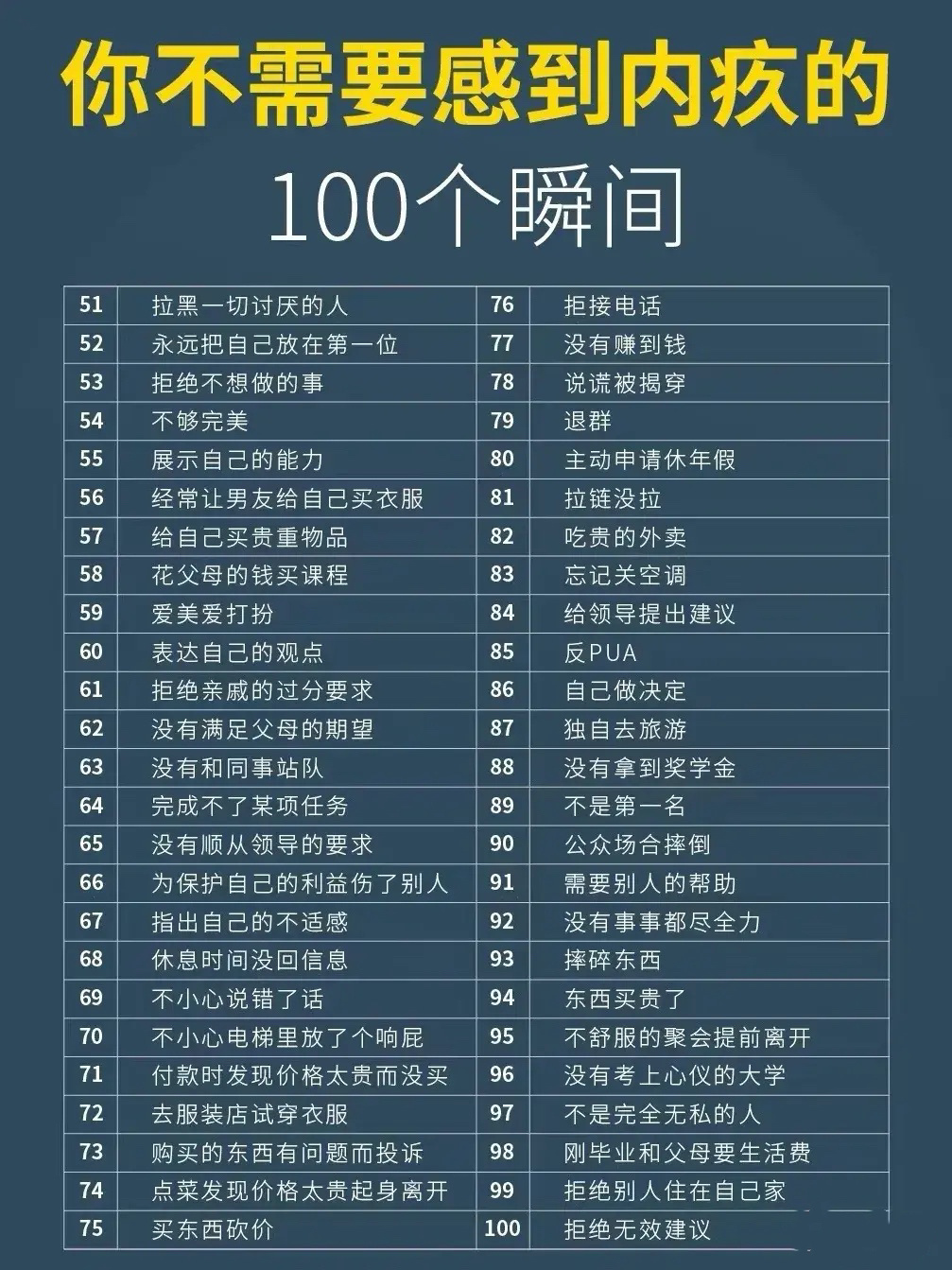 这人间只来一次，请毫无顾忌的做自己！ 