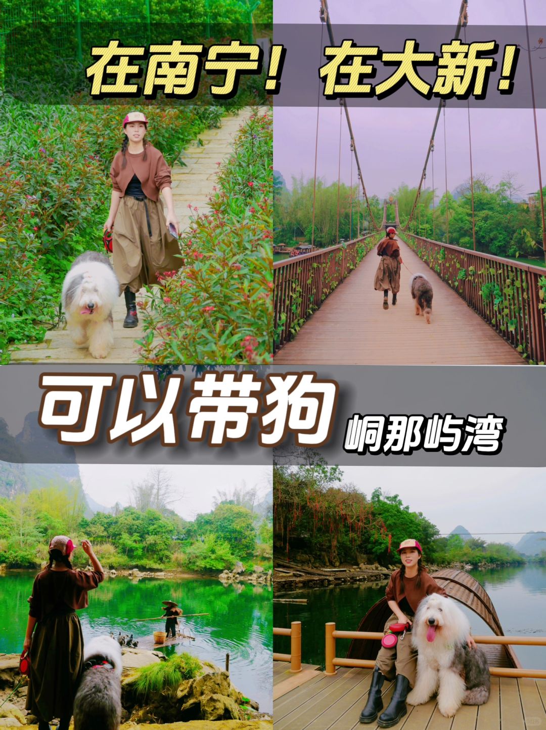 南宁周边带狗狗的好地方——峒那屿湾