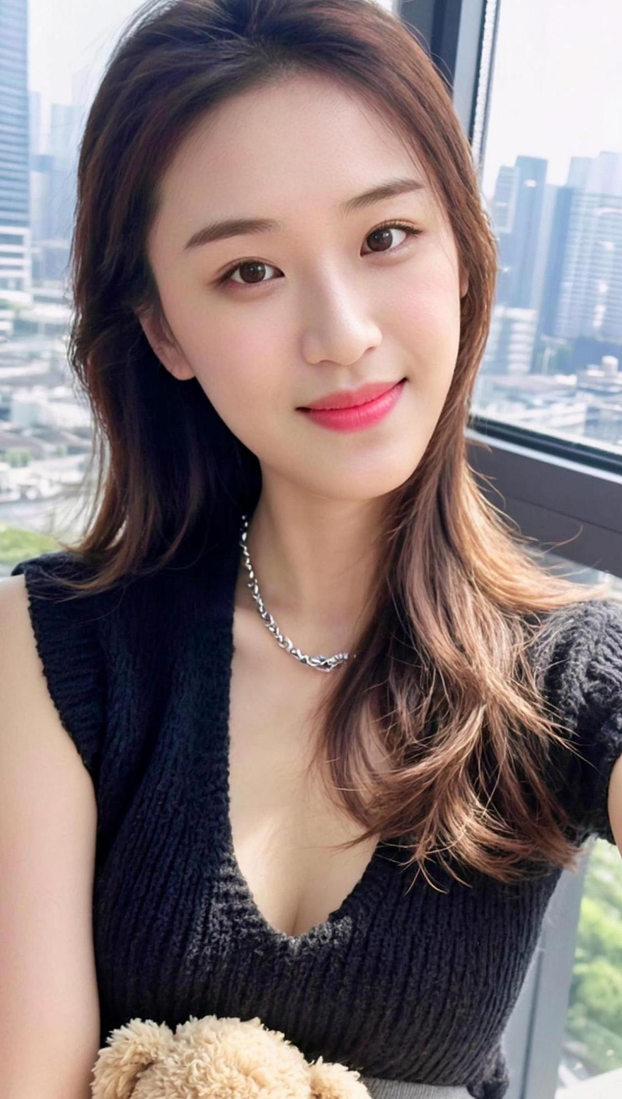 这背景是蓝天白云，阳光洒满窗台，感觉心情都亮堂了。窗边的风景像是在说：“生活不止