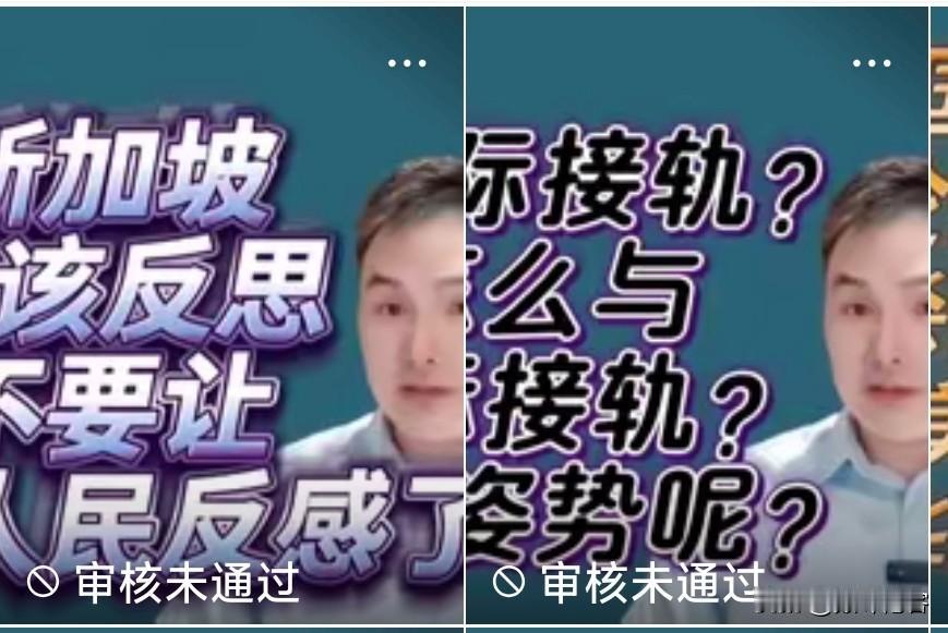 这就是抖音，新加坡媒体和新加坡政客可以反华，可以对中国指手画脚，中国网民反驳一下