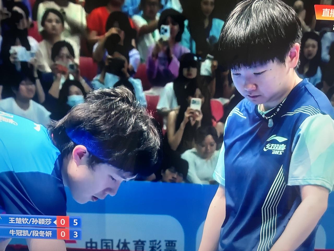 恭喜王楚钦/孙颖莎3-0牛冠凯/段冬妍
顺利晋级

在混双开打之前
有多少人跟我