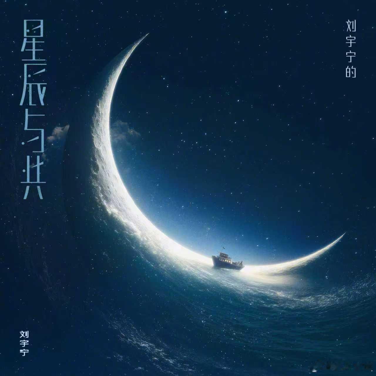 刘宇宁星辰与共音源上线 宇宙无垠，星河滚烫。第二张个人专辑「刘宇宁的」首单《星辰