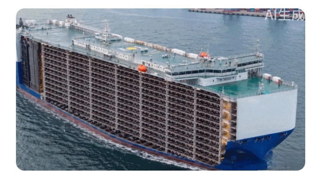 一次就能装下10800辆汽车！这艘“巨无霸”让国产船扬眉吐气，可有人却说：造这么