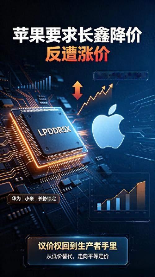 长鑫硬拒苹果压价：国产存储崛起的标志性拐点