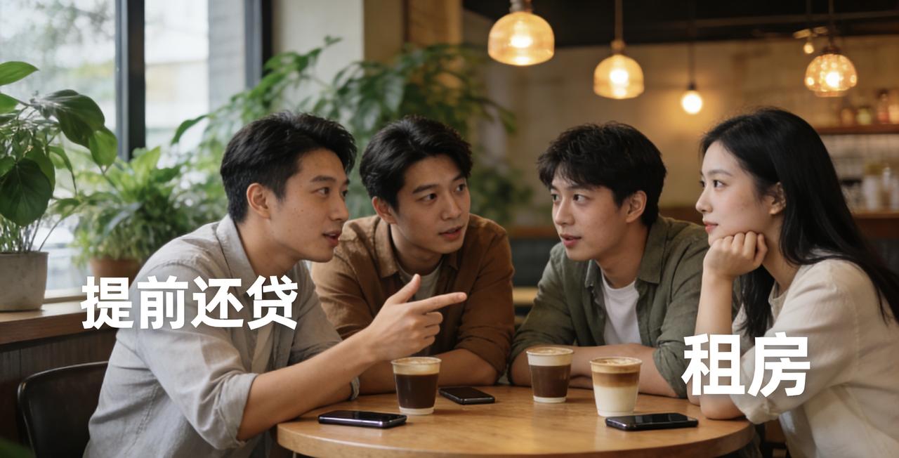 最近跟朋友聊天，发现一个现象：以前聚会总有人聊买房、聊房贷，现在话题变成了“要不