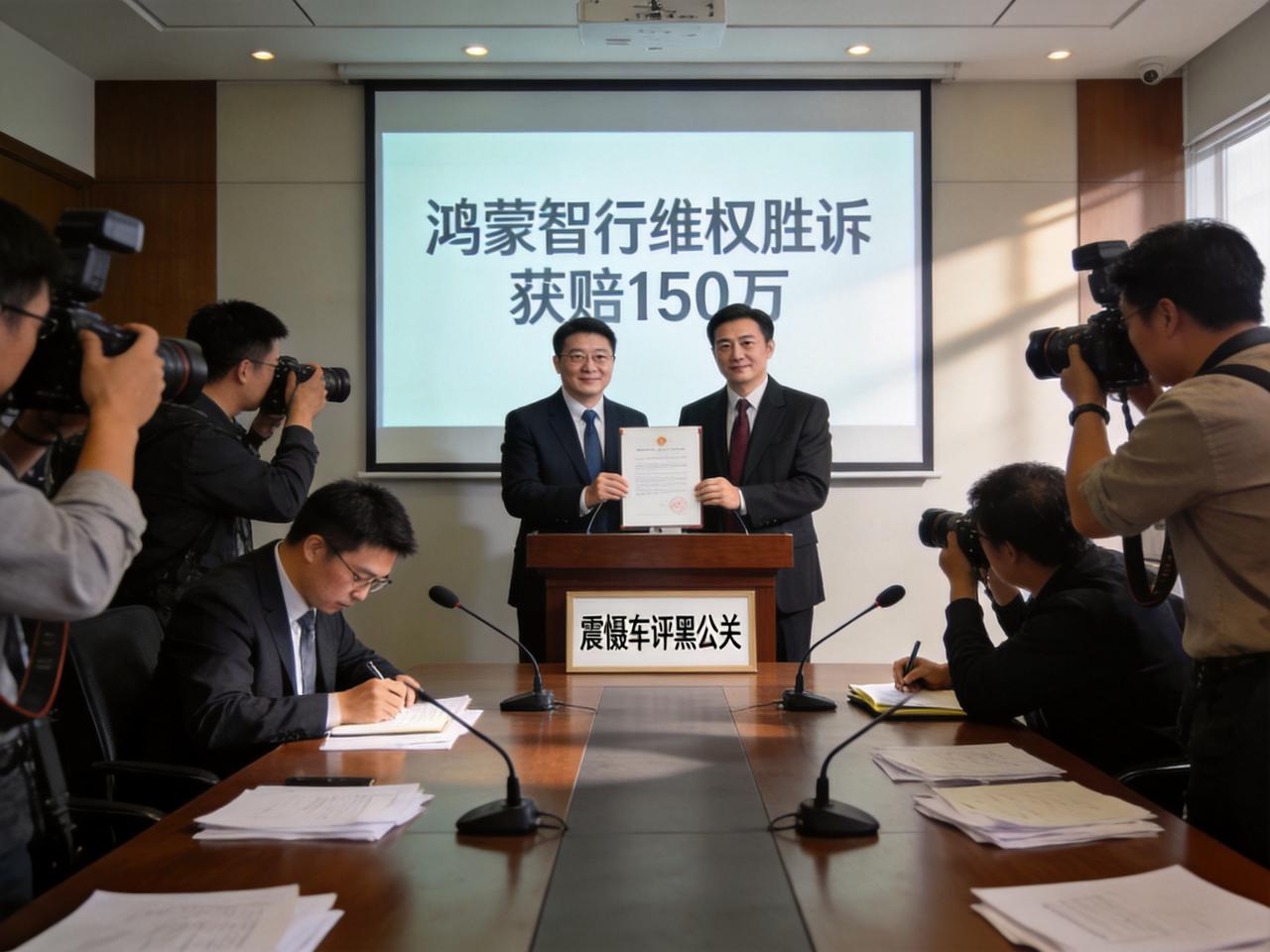 这件事说白了，就是鸿蒙智行这次没有再忍那些乱造谣、乱带节奏的自媒体账号，而是直接