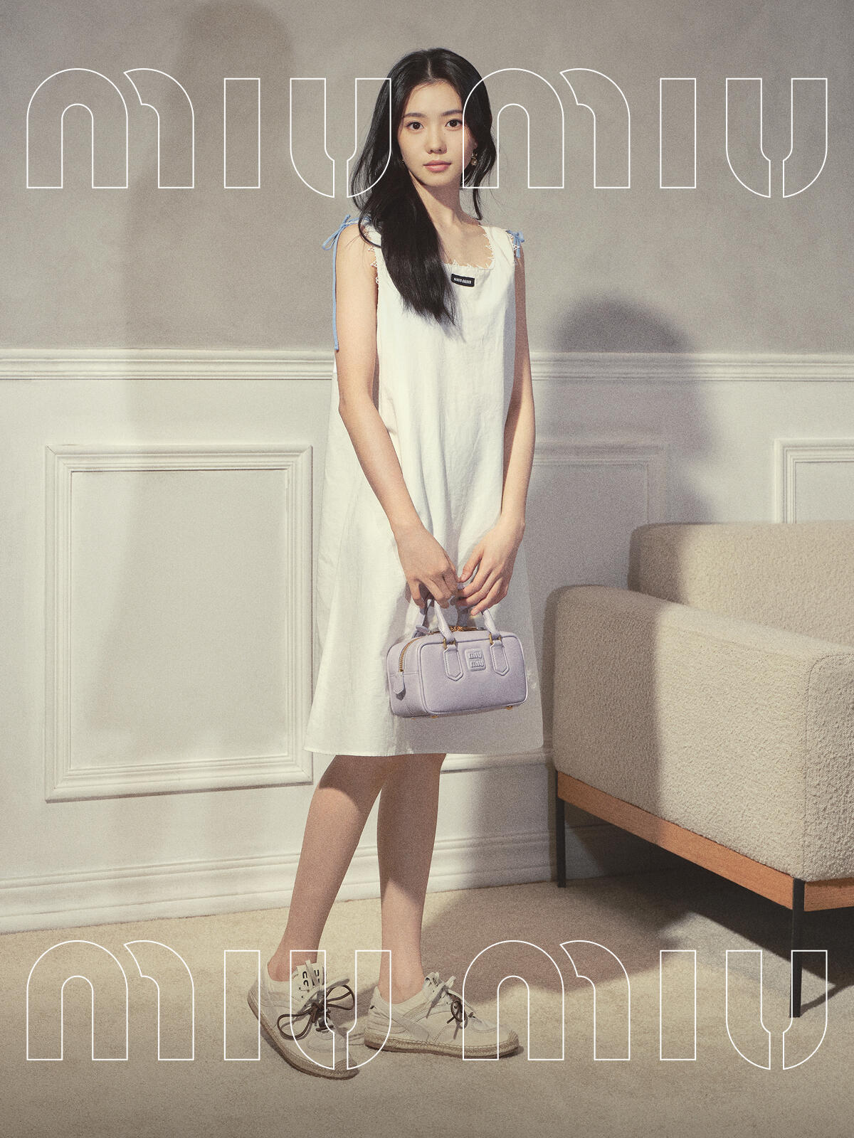 赵今麦、刘浩存、李庚希、刘柏辛四位品牌大使 Miu Miu 520胶囊新片，靓丽