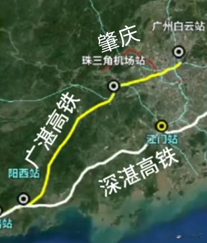 肇庆未来将有5条高铁，第3条即将通车！

广湛高铁从广州出发，终至湛江，时速达3