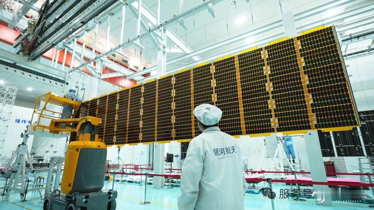银河航天的运营商试验星官图： 