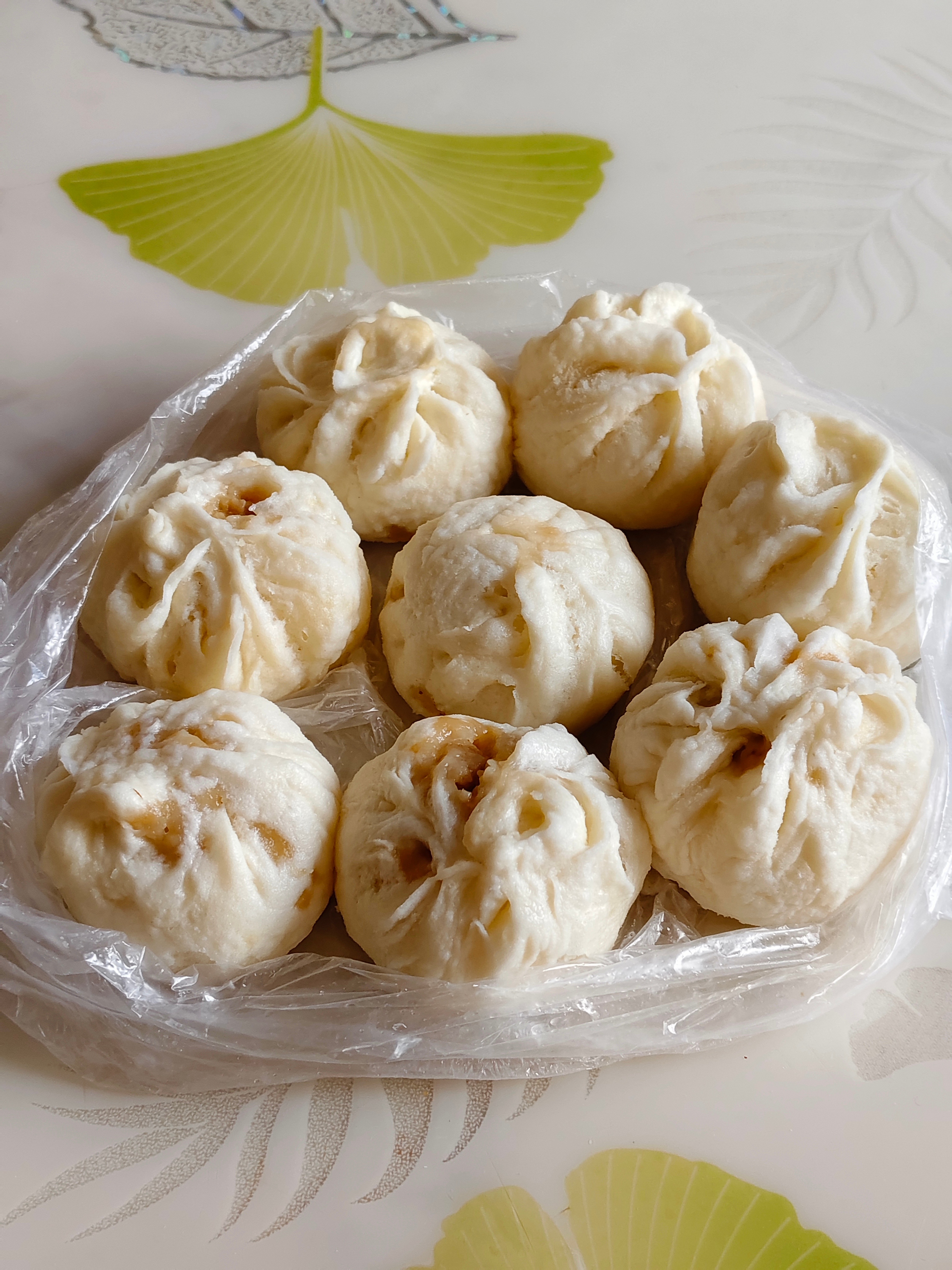 早上好吖 今日早饭小笼包