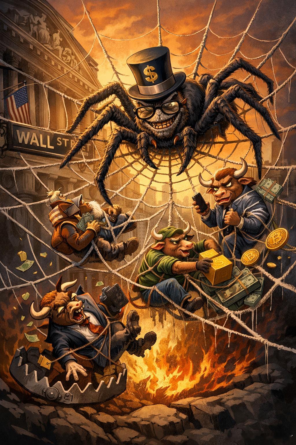 多头盛宴背后，华尔街正在悄悄收网美股这一轮上涨，表面上热闹非凡，骨子里却已经开始