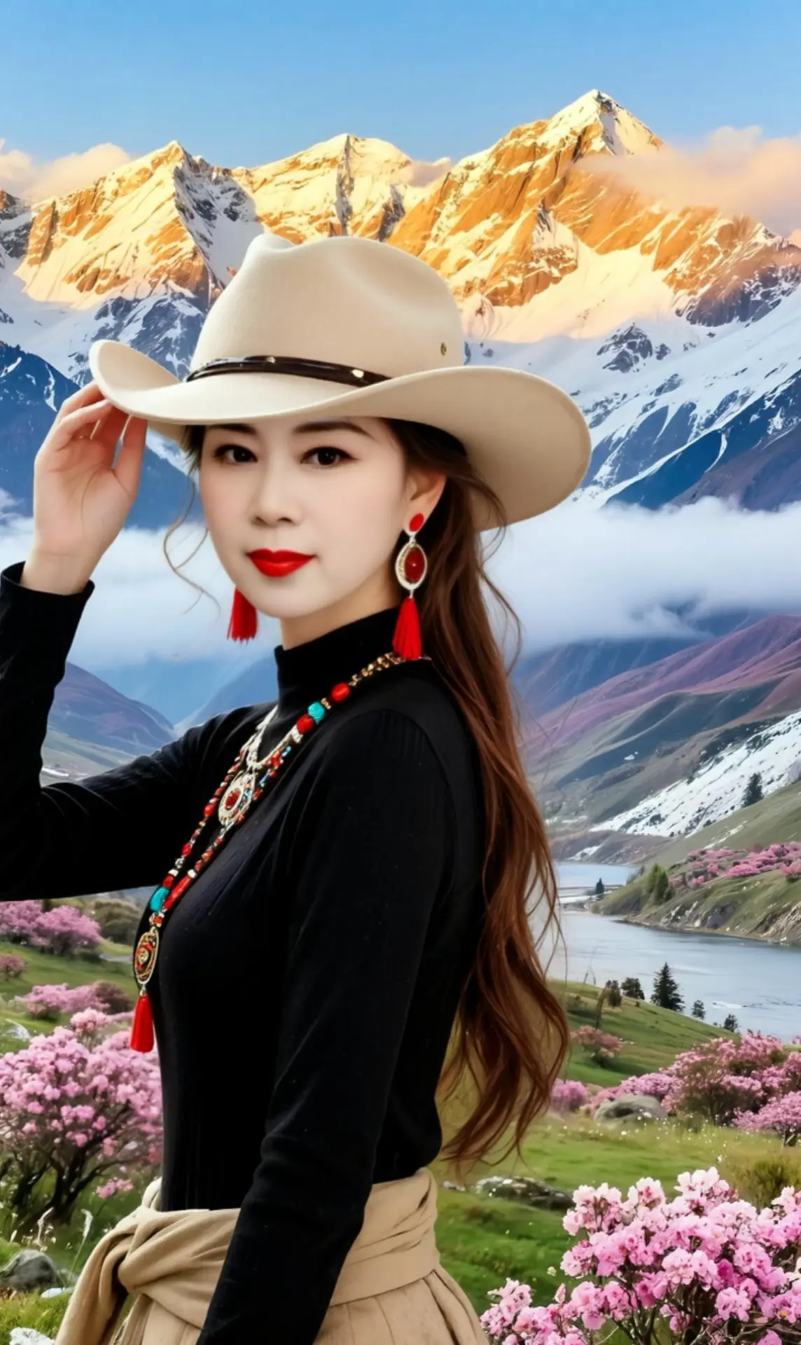 AI草原风情照 随变ai随便玩