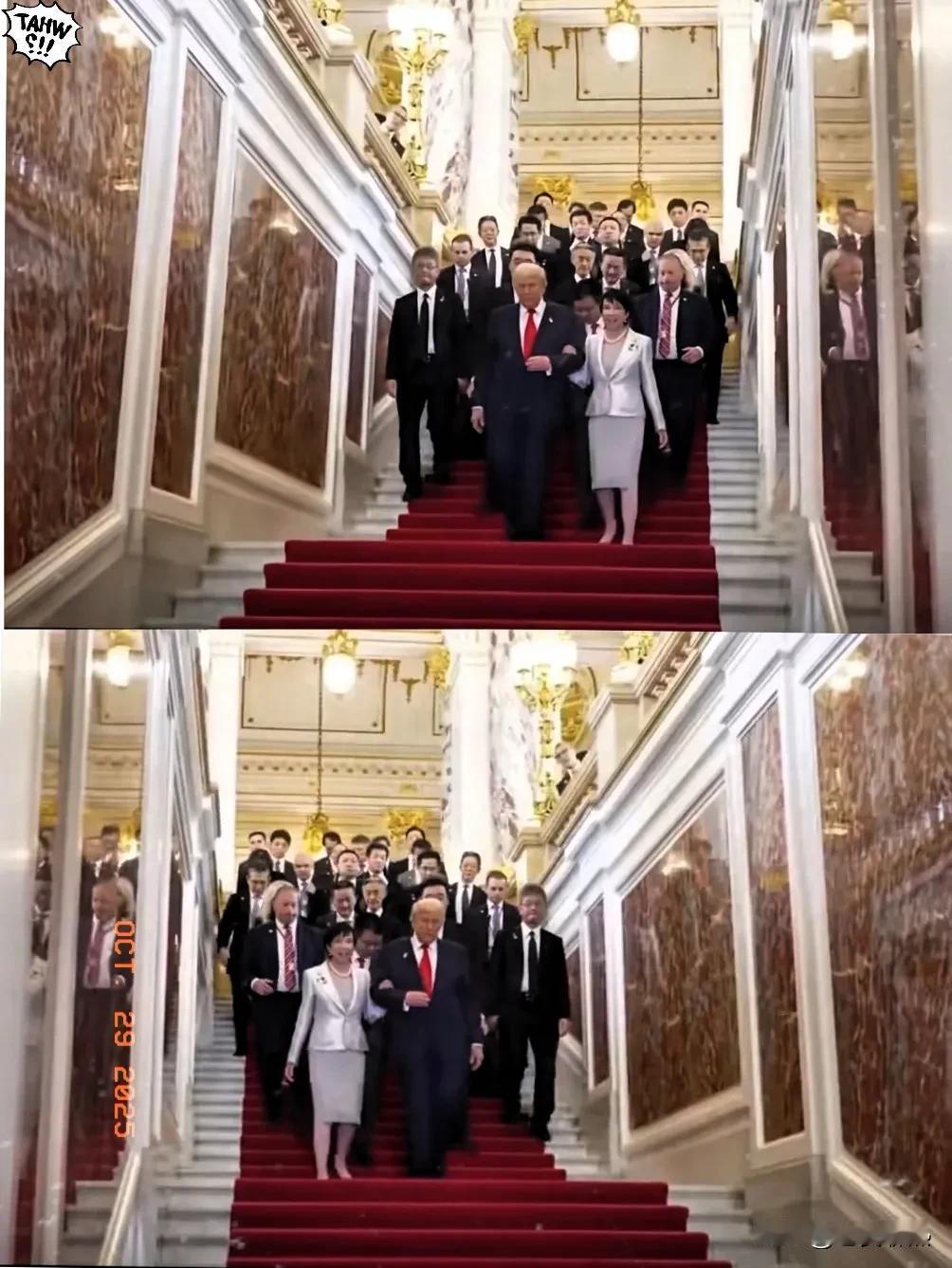 奇耻大辱，近日特朗普访问日本，与日本首相亲密引发关注，一国首相怎么能够这样子？国