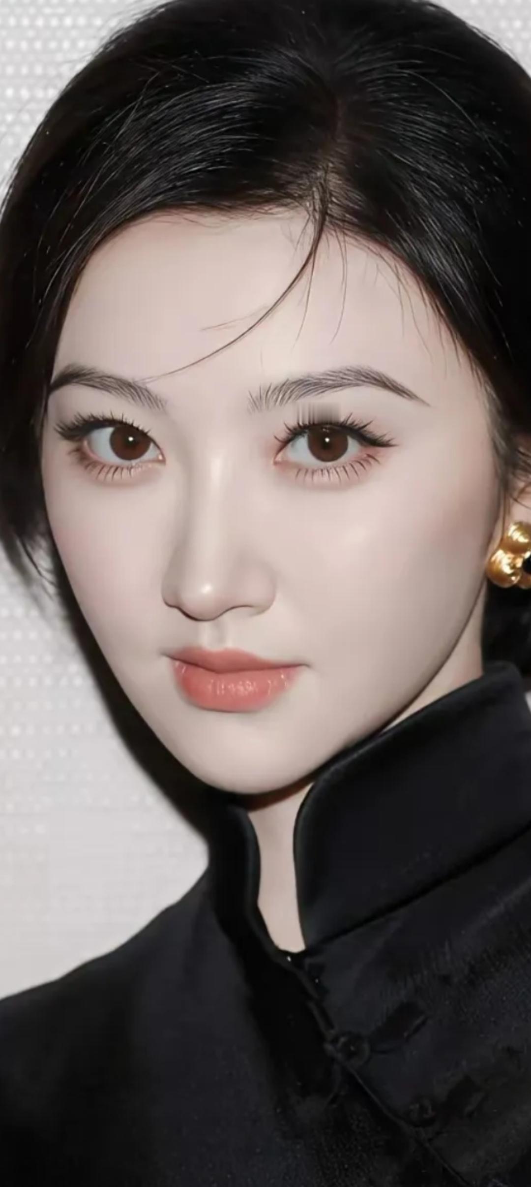 优雅黑衣，尽显东方韵味！🌸✨