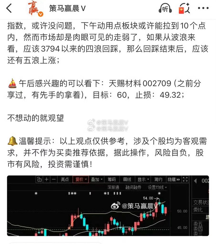 马哥掐指一算，明天天赐估计连高开都没有！原因我听主力间的谈话了，谈话内容收盘后再