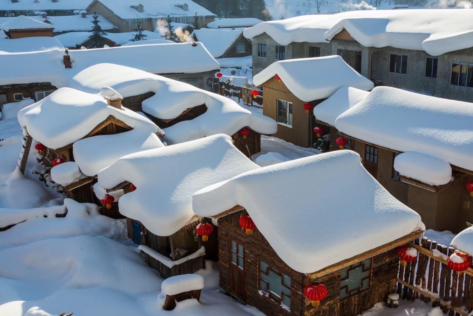 【中国雪乡，冬日童话】有道是：中国冰雪在龙江，龙江圣雪在雪乡。 冰雪旅游真的好出