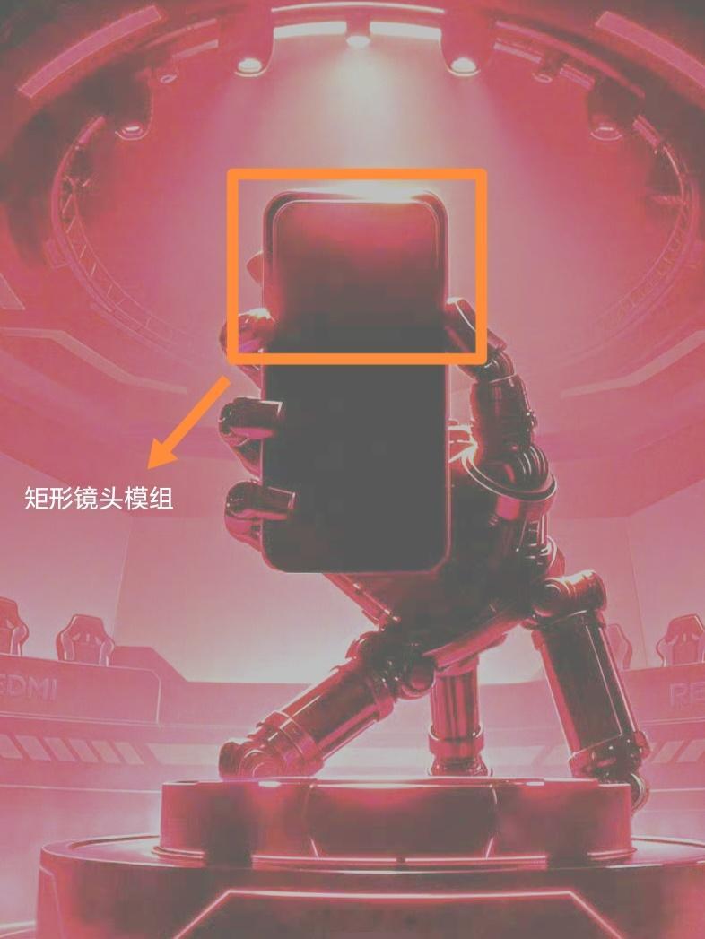 疑似REDMI K100系列外观曝光？背后的矩形镜头模组不要太明显