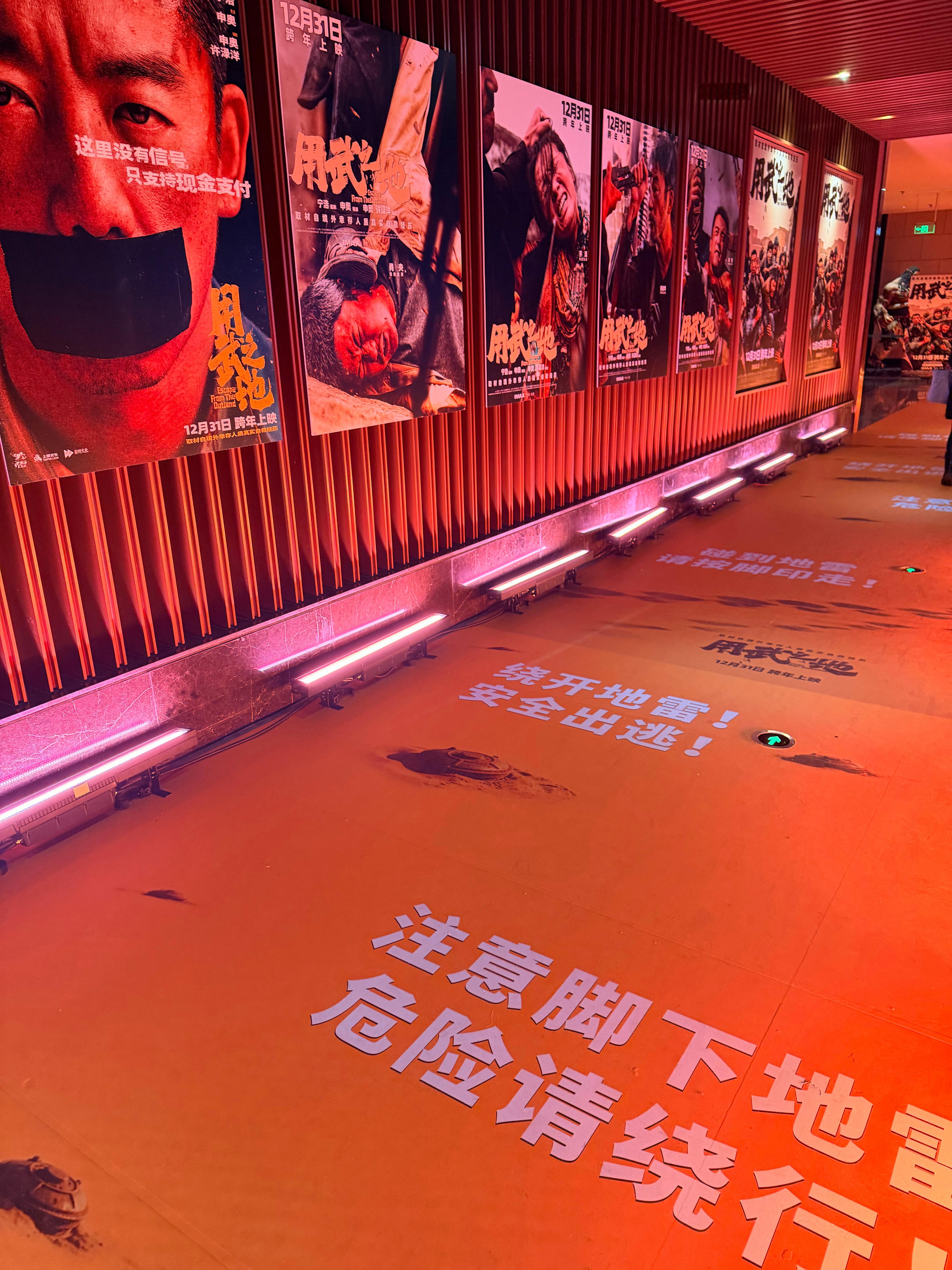 电影用武之地首映礼 全程紧张地看完电影，也像电影里佳佳一样由衷发出一句感叹：我们