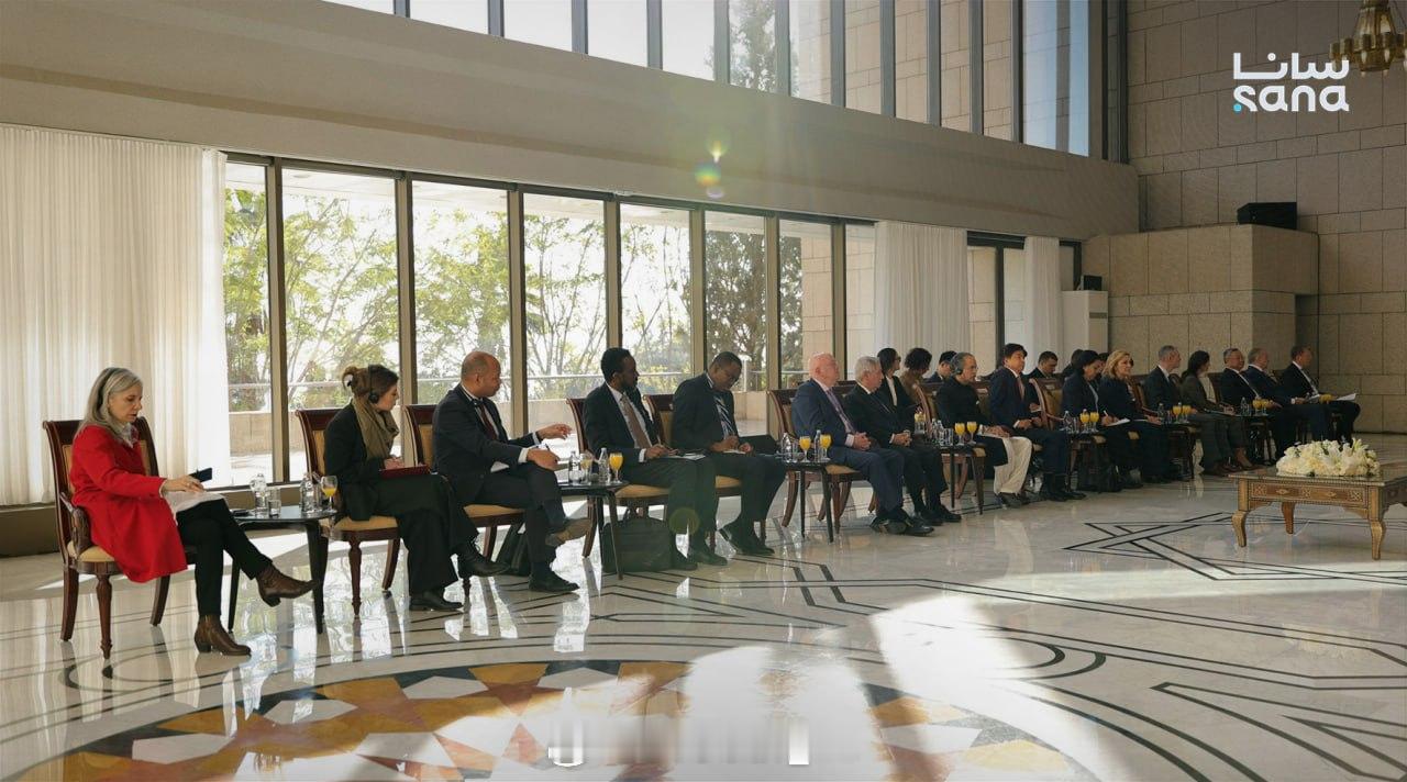 联合国安理会的代表团抵达叙利亚首都大马士革与朱拉尼会面，他们说是还要去视察前几天