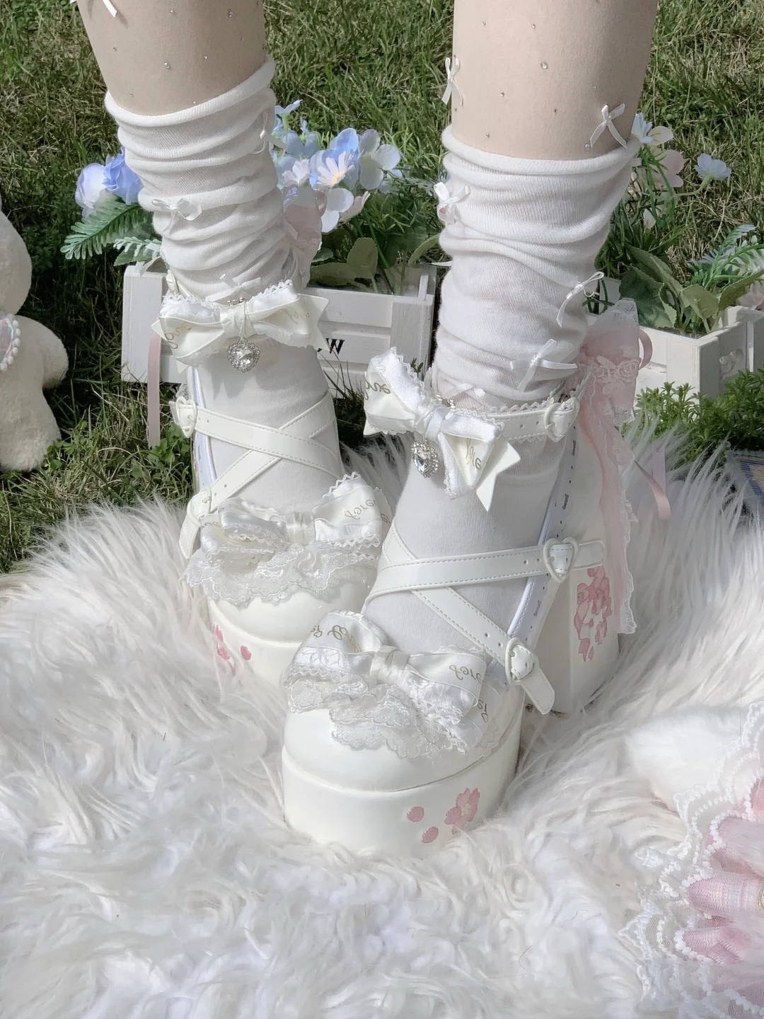 拜托 女孩子一定要穿一次小高跟！🎀