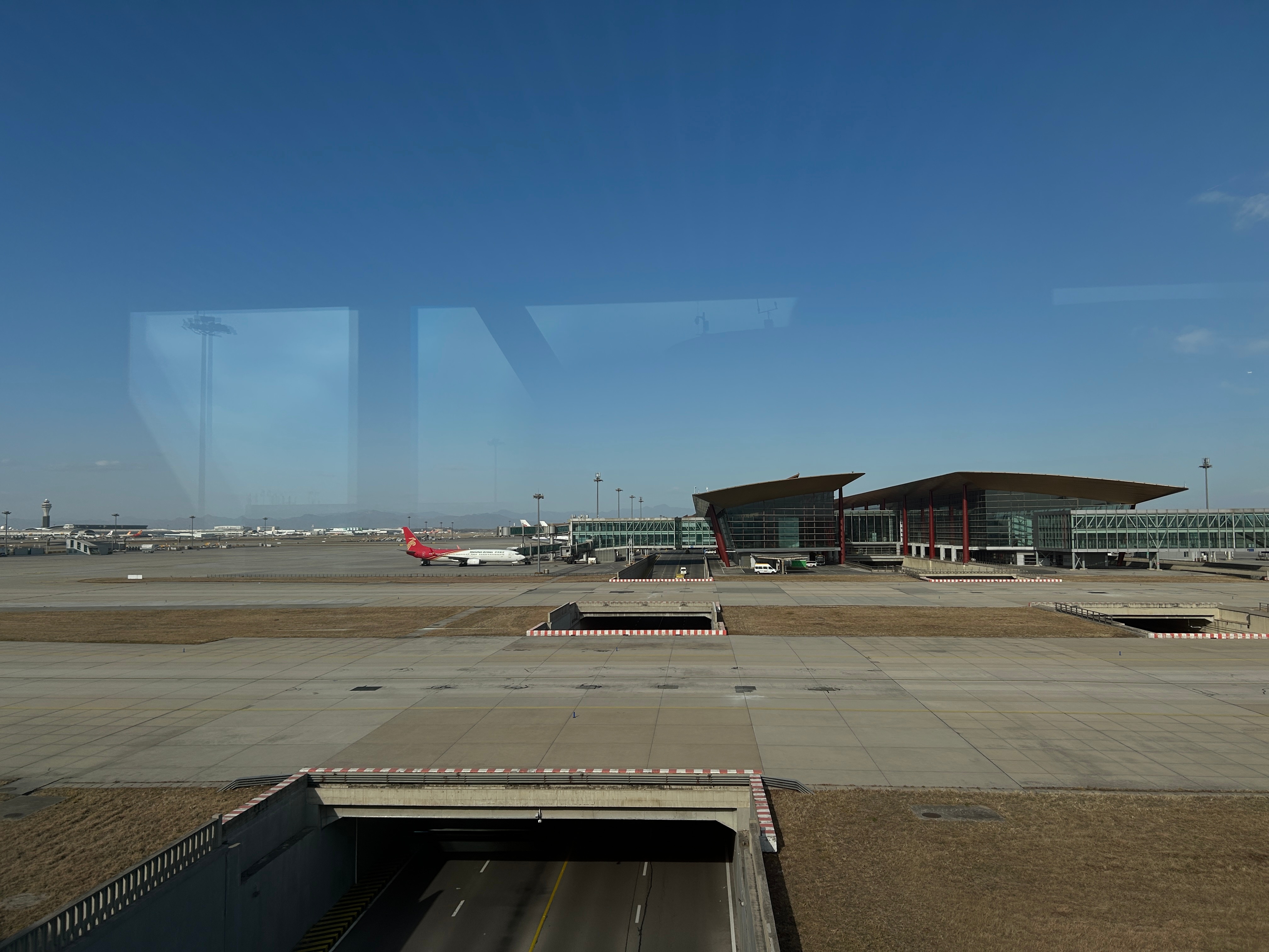 你有多久没走过C区最远端登机口了 