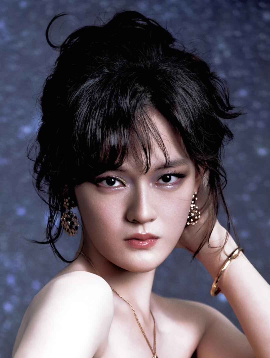 【文淇】此女的双眸是最伟大的调色盘·文淇夸化眼妆的王亚飞是天才 ​​​