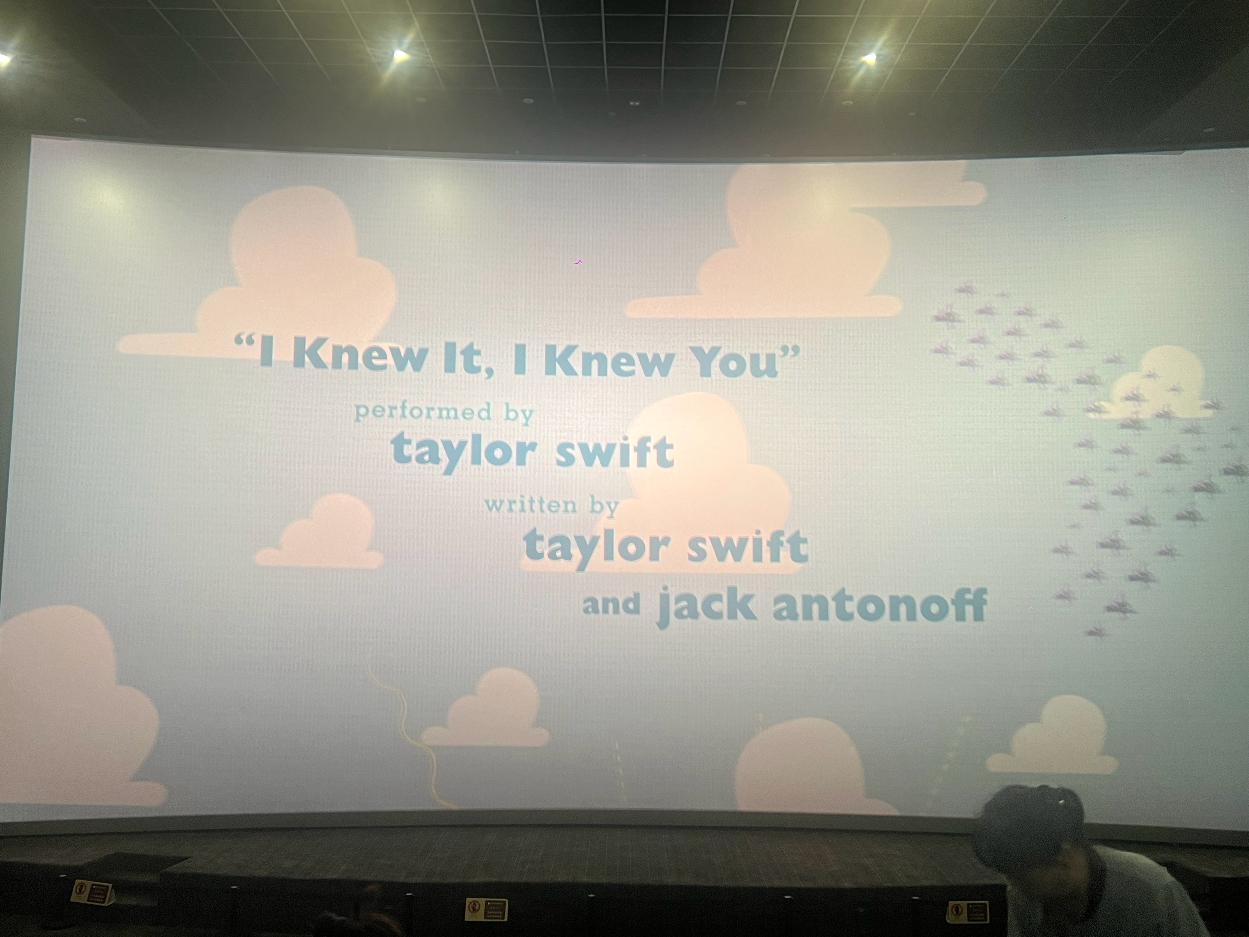TaylorSwift  已看，不欠I knew it,I knew you 玩