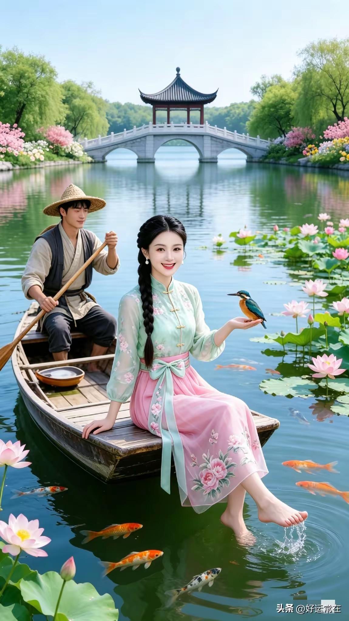 一副上联困扰我整整三个月，日日翻来覆去琢磨，连睡觉都安不下心，越品越觉得意境绝妙