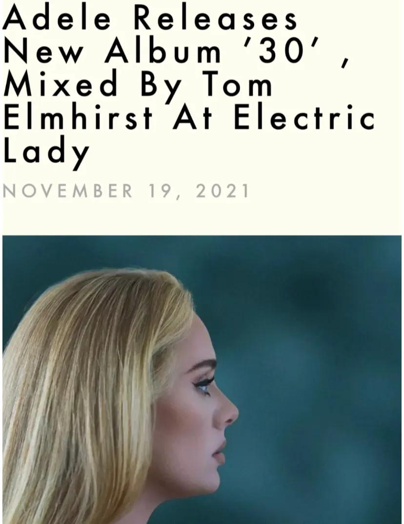 Adele怎么了?
我是从Adele比较早的成名曲ChasingPavement