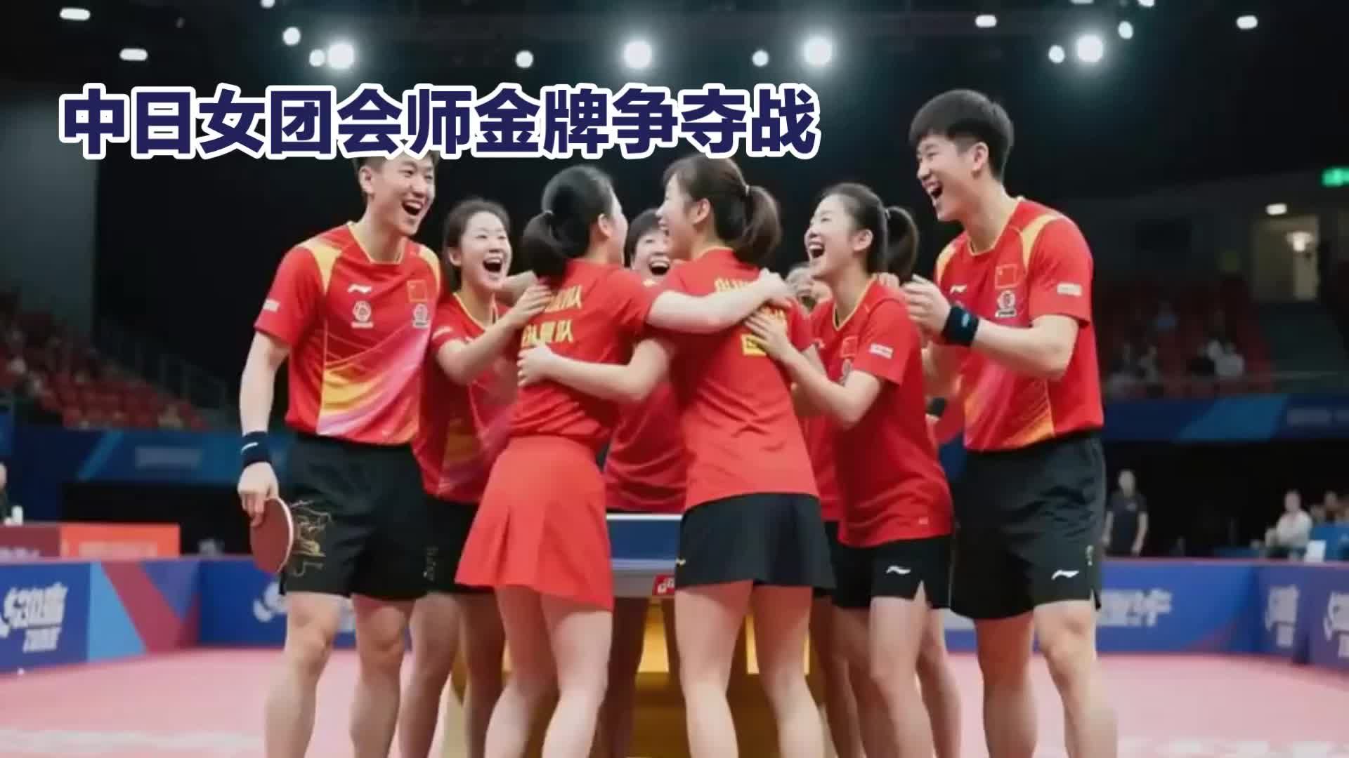 中日巅峰对决！国乒女团决赛迎战日本冲击六连冠