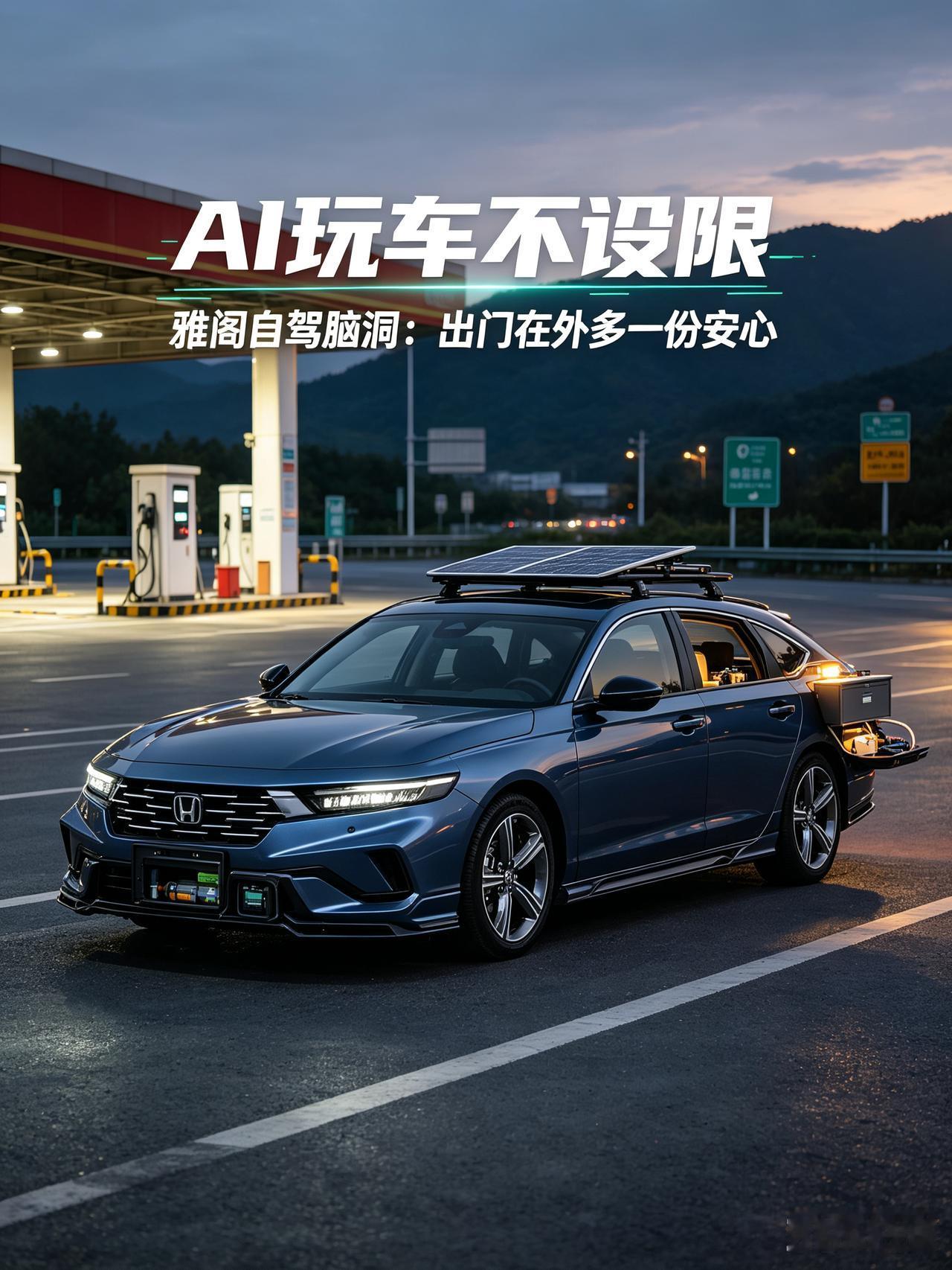 雅阁四大生活化脑洞，普通轿车直接变身万能神车
总觉得家用车没啥花样，魔改雅阁，直