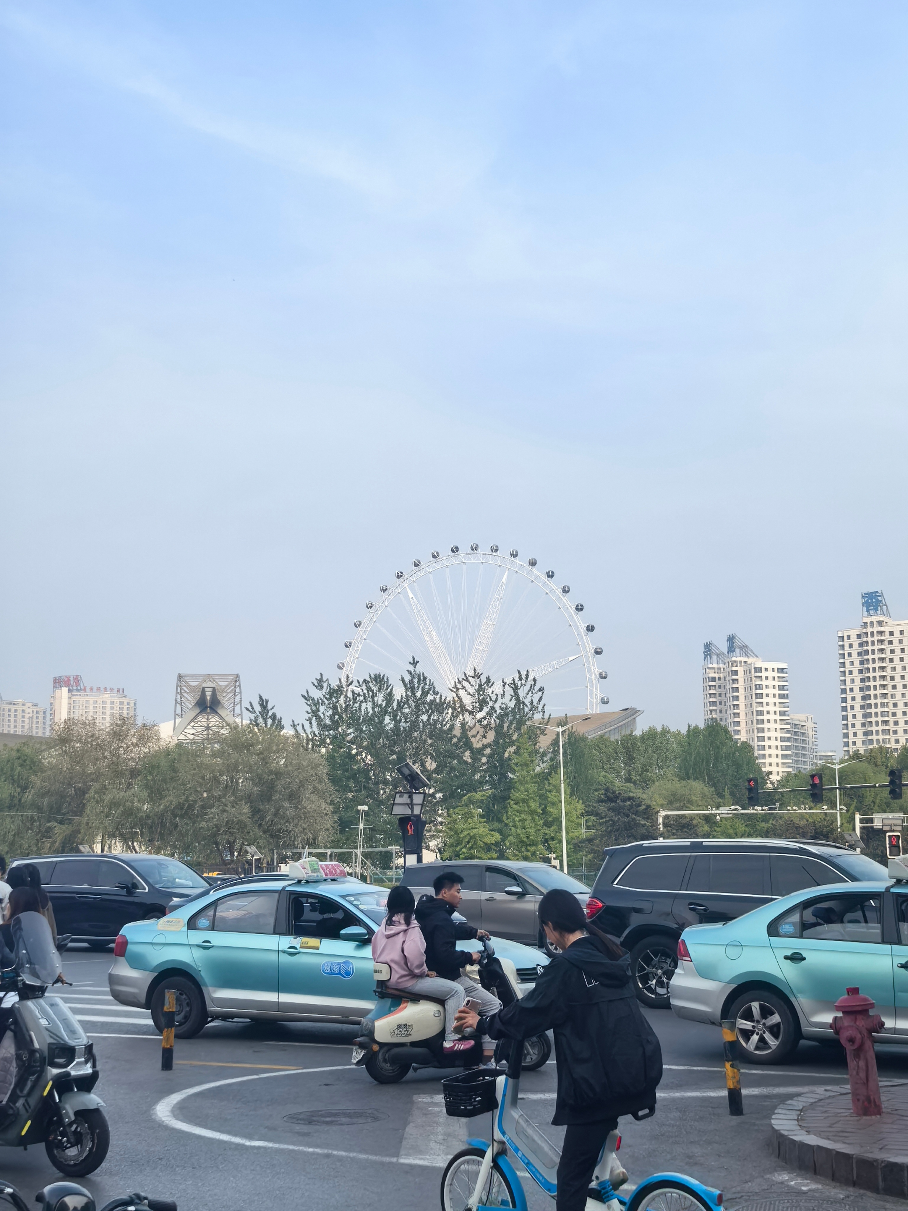 生活手记晚安家旁边新建了个摩天轮🎡必坐  ​​​