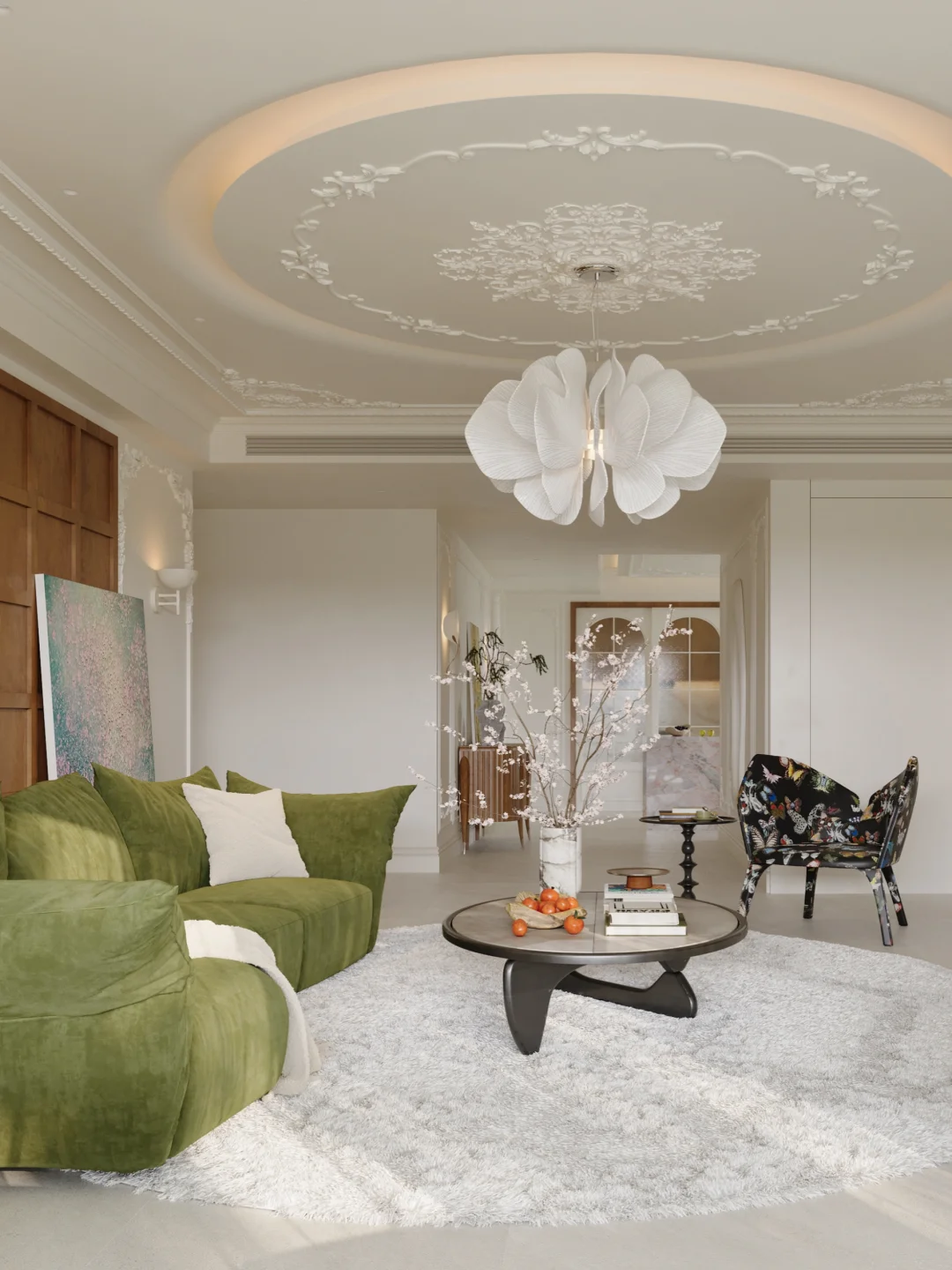 长沙湘江壹号！奶油法式 + 复古绿💚高级