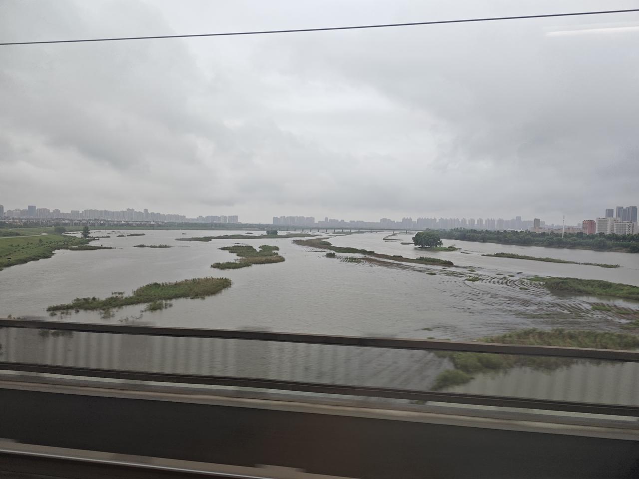 雨季的府河（盘龙城段）