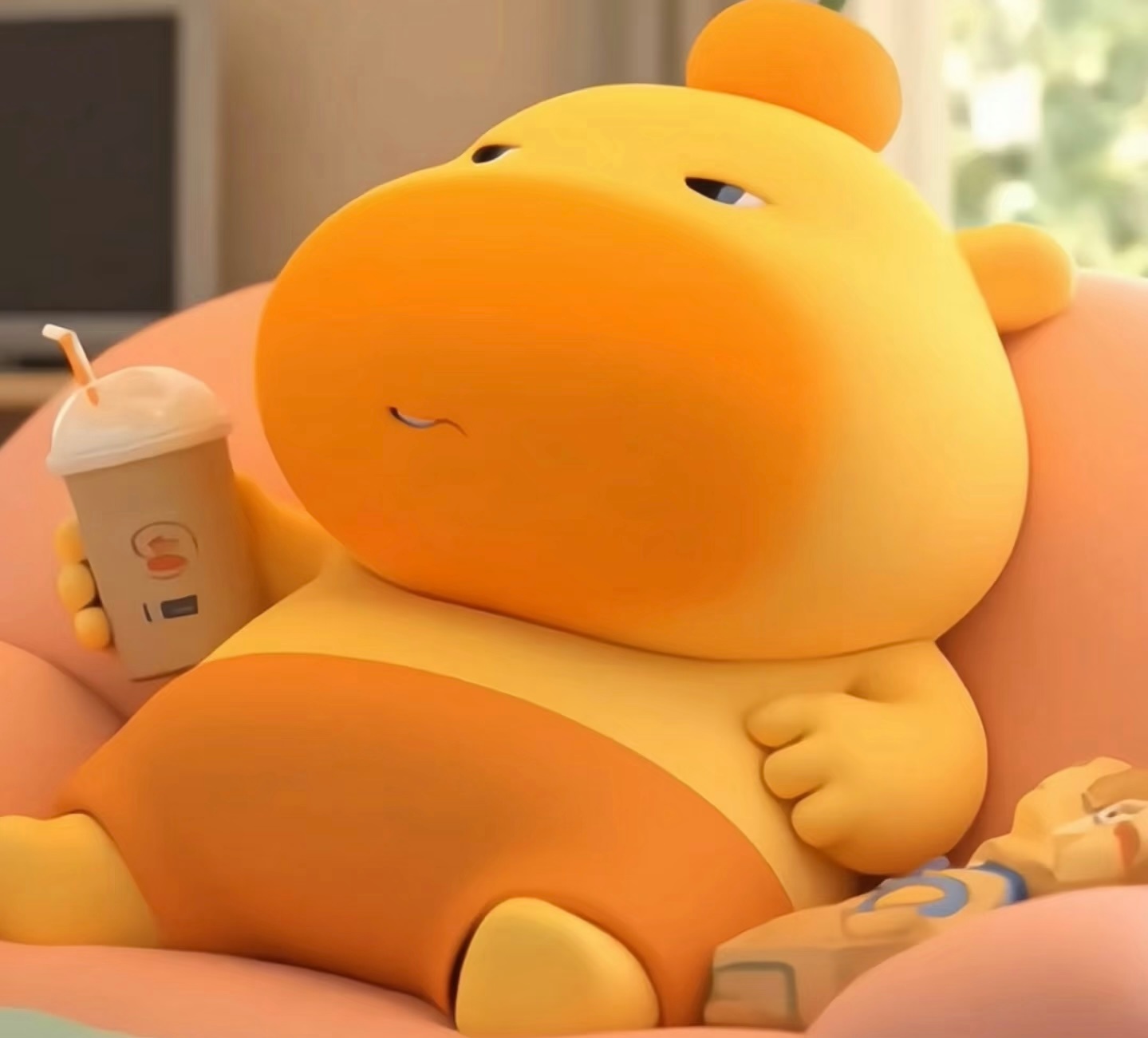 其他人我不知道但我下班回家趟沙发上的时候最轻松😎人在什么时候是最轻松的 ​​​