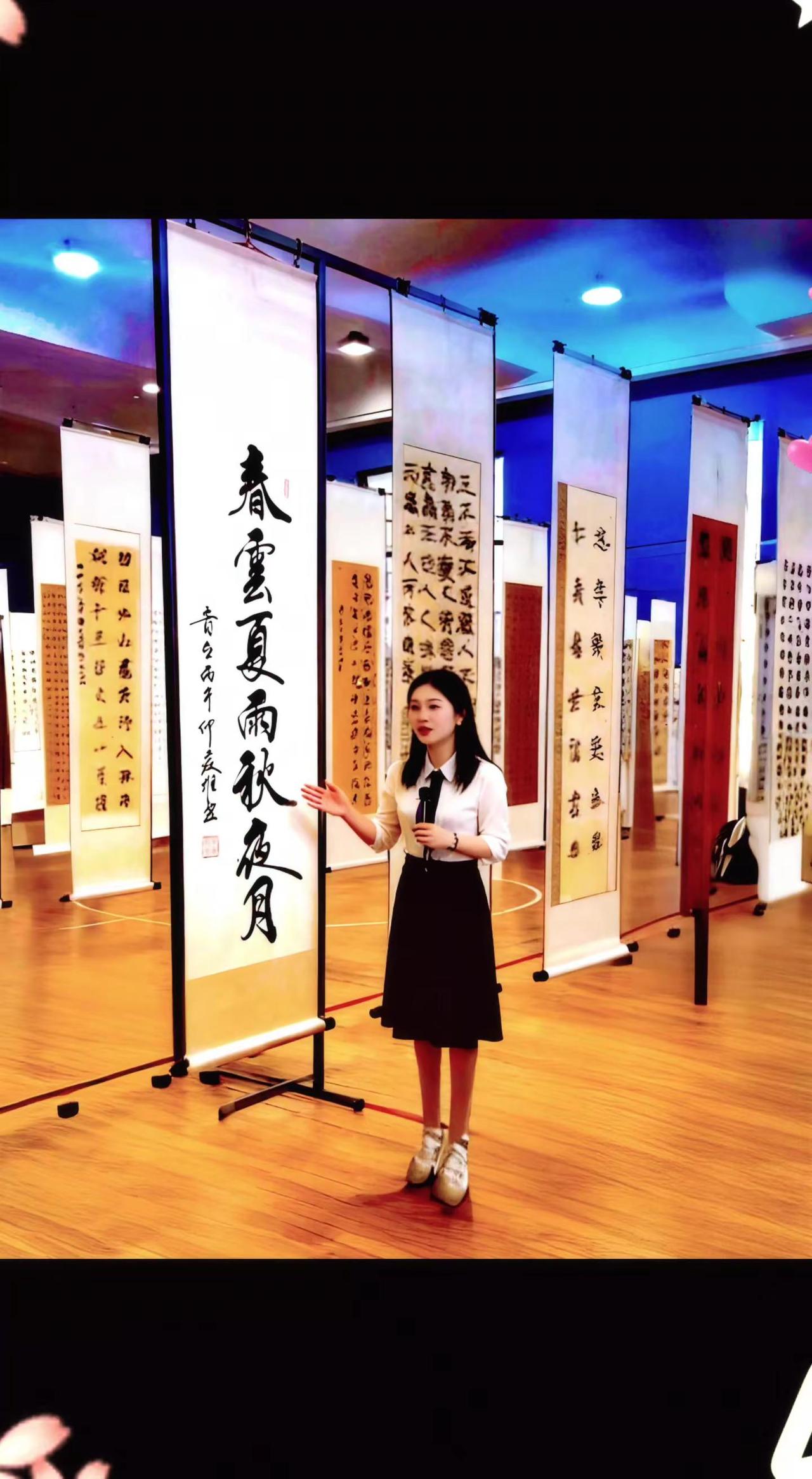 书法是文化自信重要来源 书法展现场 书法特色展文化在笔尖发光 书法作品欣赏展
