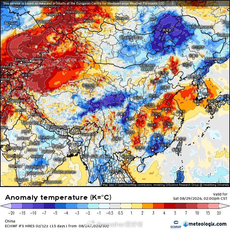 冷空气 当台风沙德尔靠近我国华东沿海时，北方地区的西风槽/冷涡也要开始活动起来了
