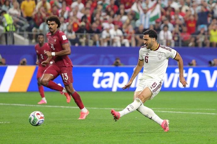 2026美加墨世界杯1/8决赛，西班牙1-0战胜葡萄牙，成功晋级八强。伤停补时阶