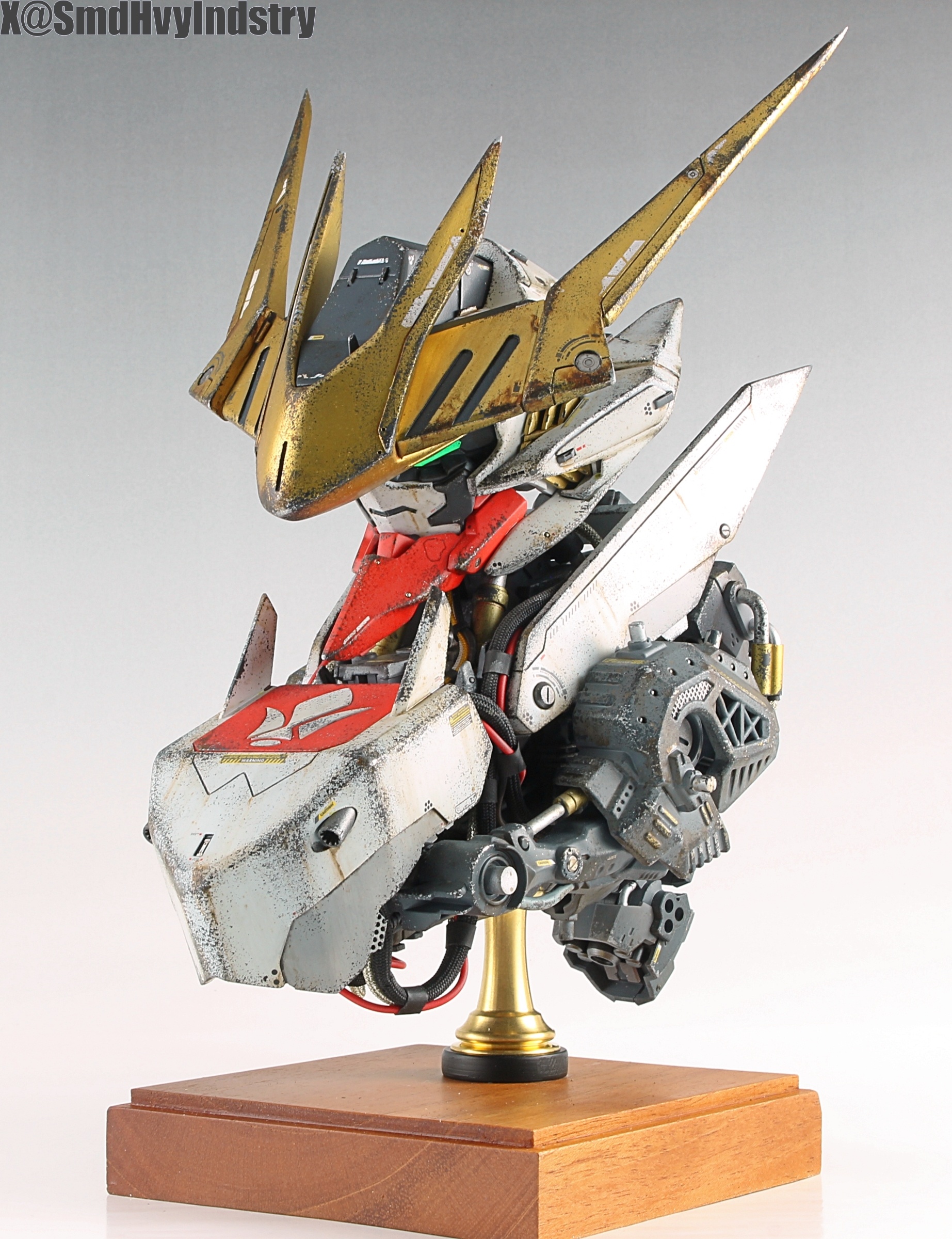 1/35高达巴巴托斯狼王胸像（by下田重工業）高达模型高达模型