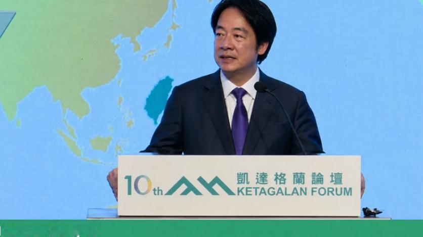 “台独”分子赖清德正式宣布，8月4日，台湾地区领导人赖清德表示：中国大陆《反外国