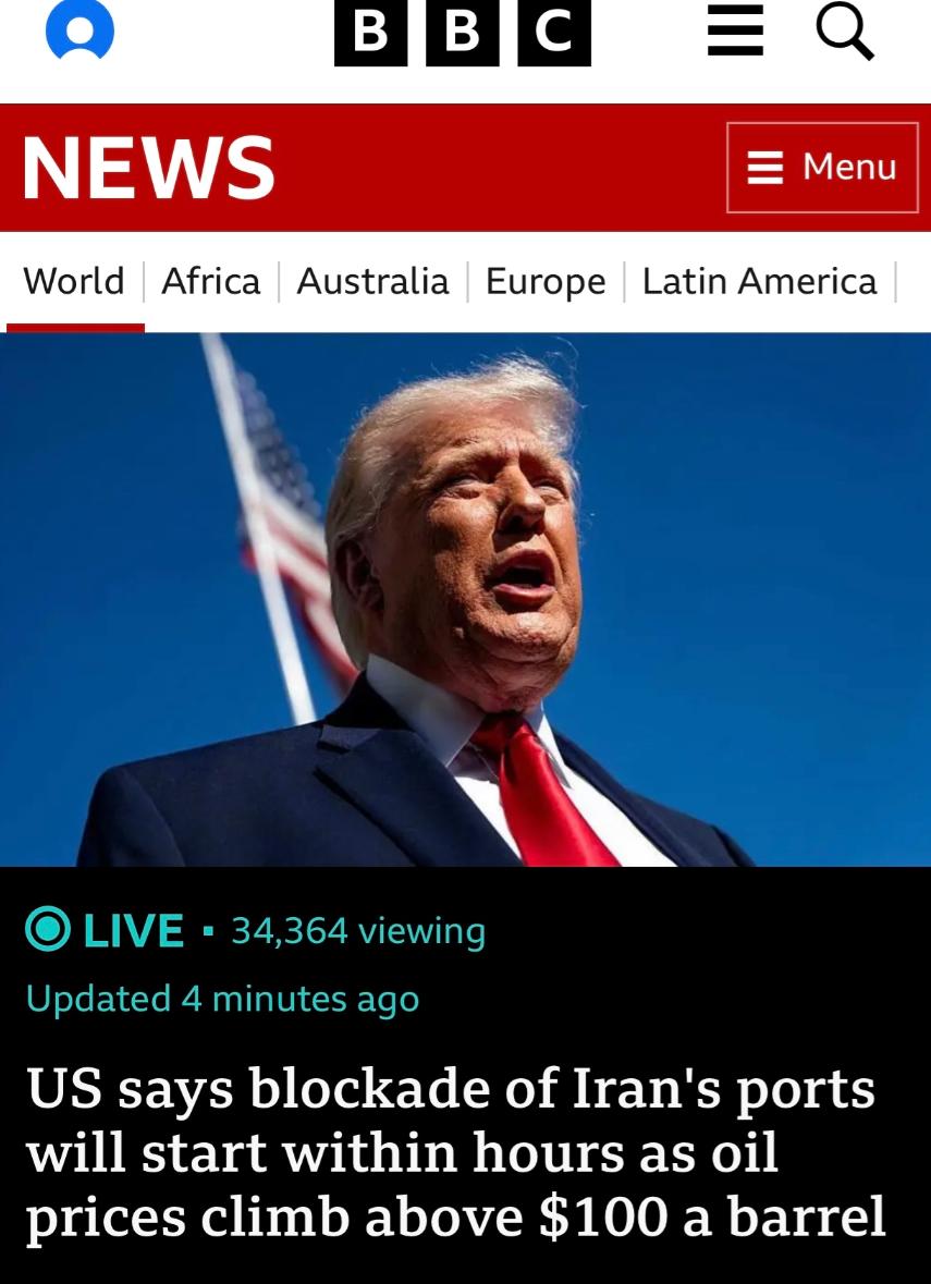 英媒：英国政府不支持封锁伊朗港口！

英国广播公司新闻 (BBC News) 官