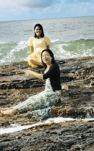 经过海浪的洗礼，肯定非常出片