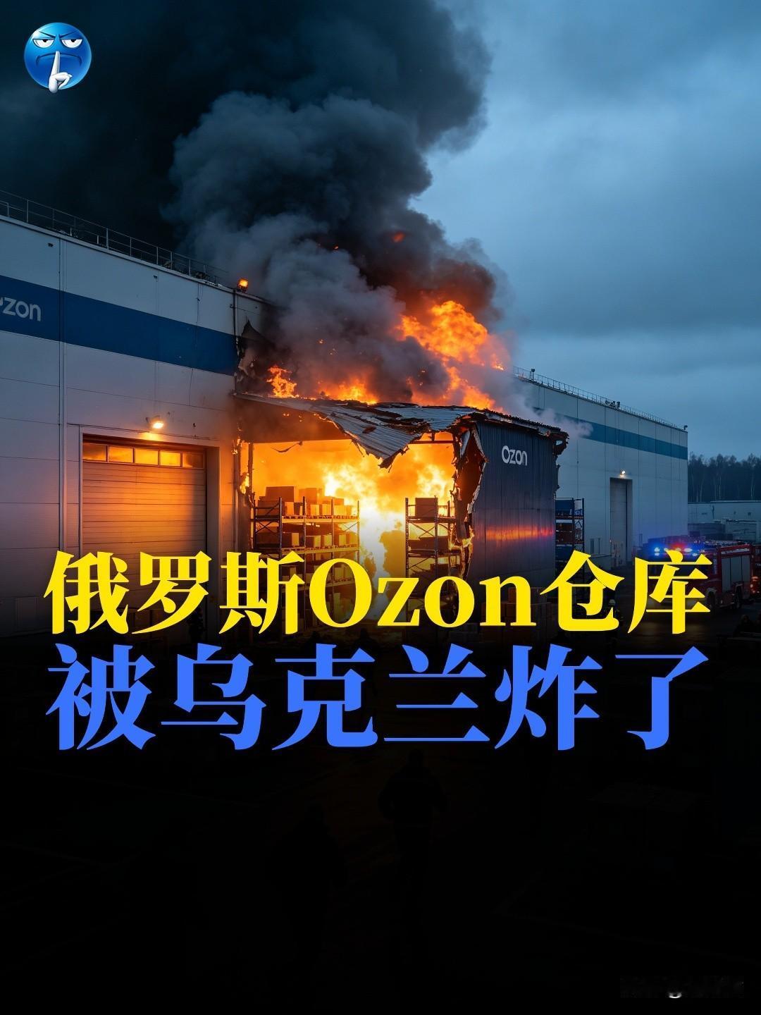 俄罗斯Ozon仓库，被乌克兰炸了

继“野莓”之后，乌克兰近日轰炸了俄罗斯第二大