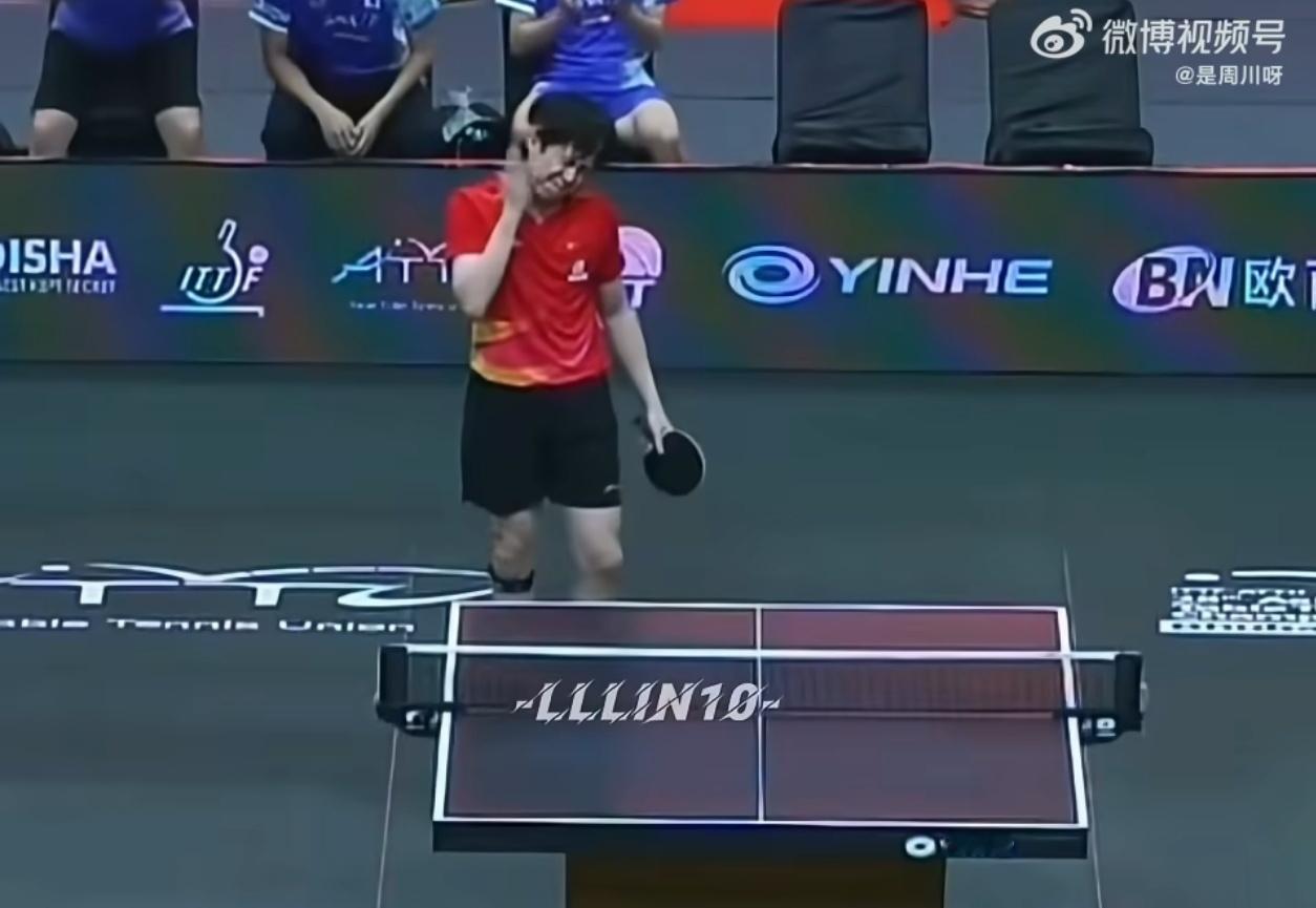 王楚钦扇自己巴掌打不过松岛空辉是真的让人想不到[流汗]作为目前的国乒男子一哥，确