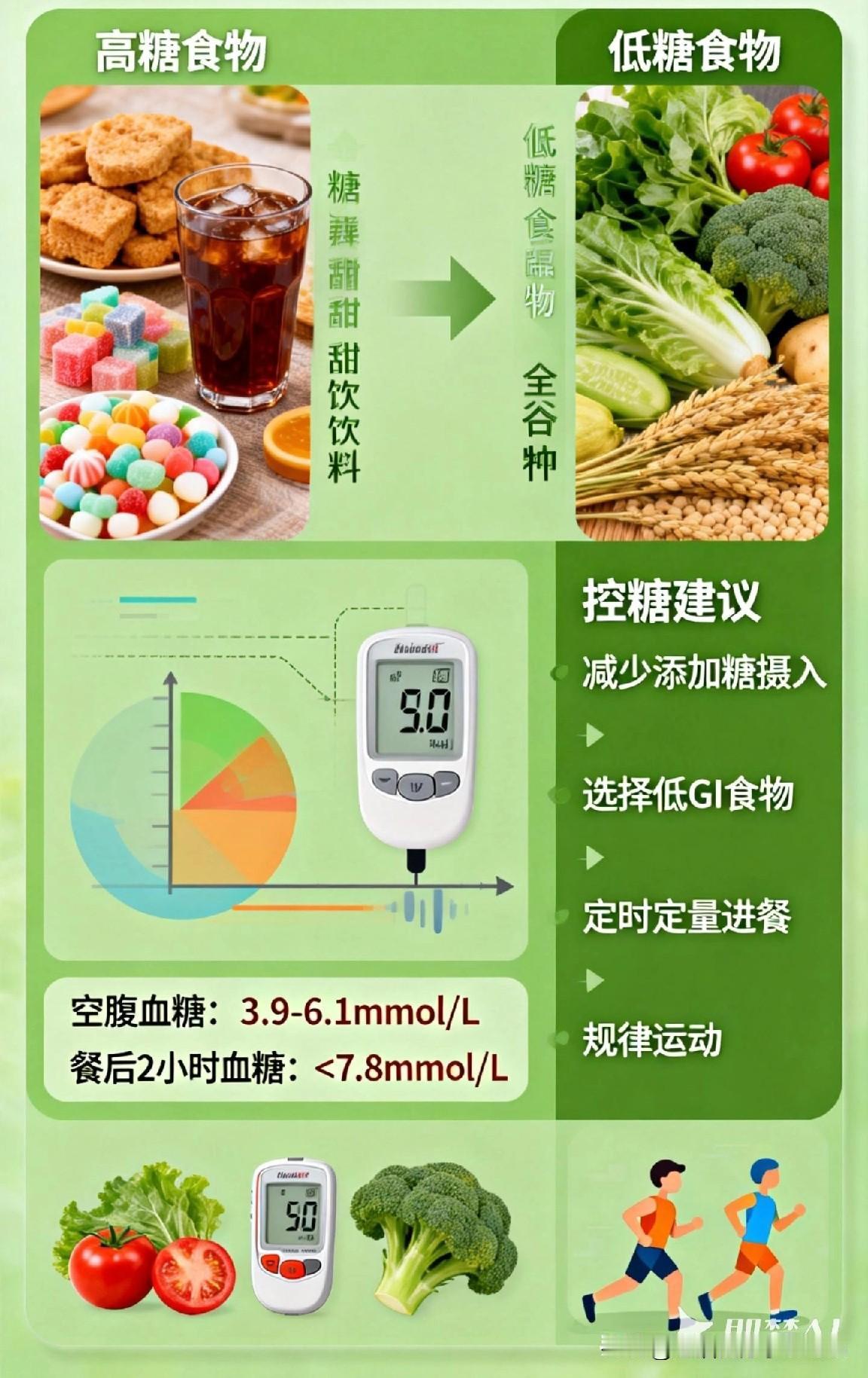 控糖的朋友注意了！

别以为吃粗粮就万事大吉！有些粗粮升血糖的速度，比白米饭、白