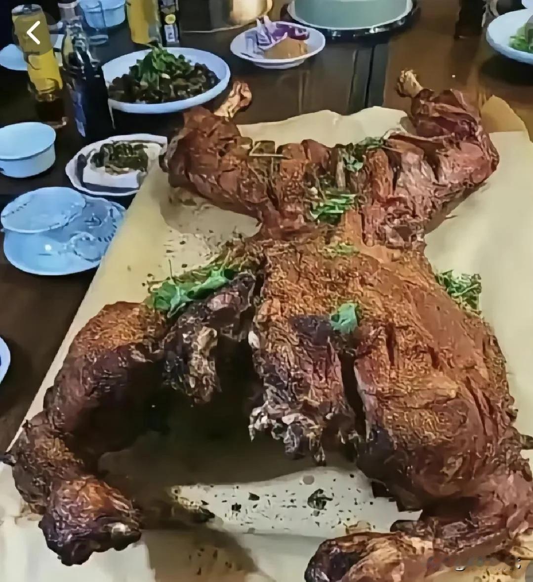 老板说是烤全羊