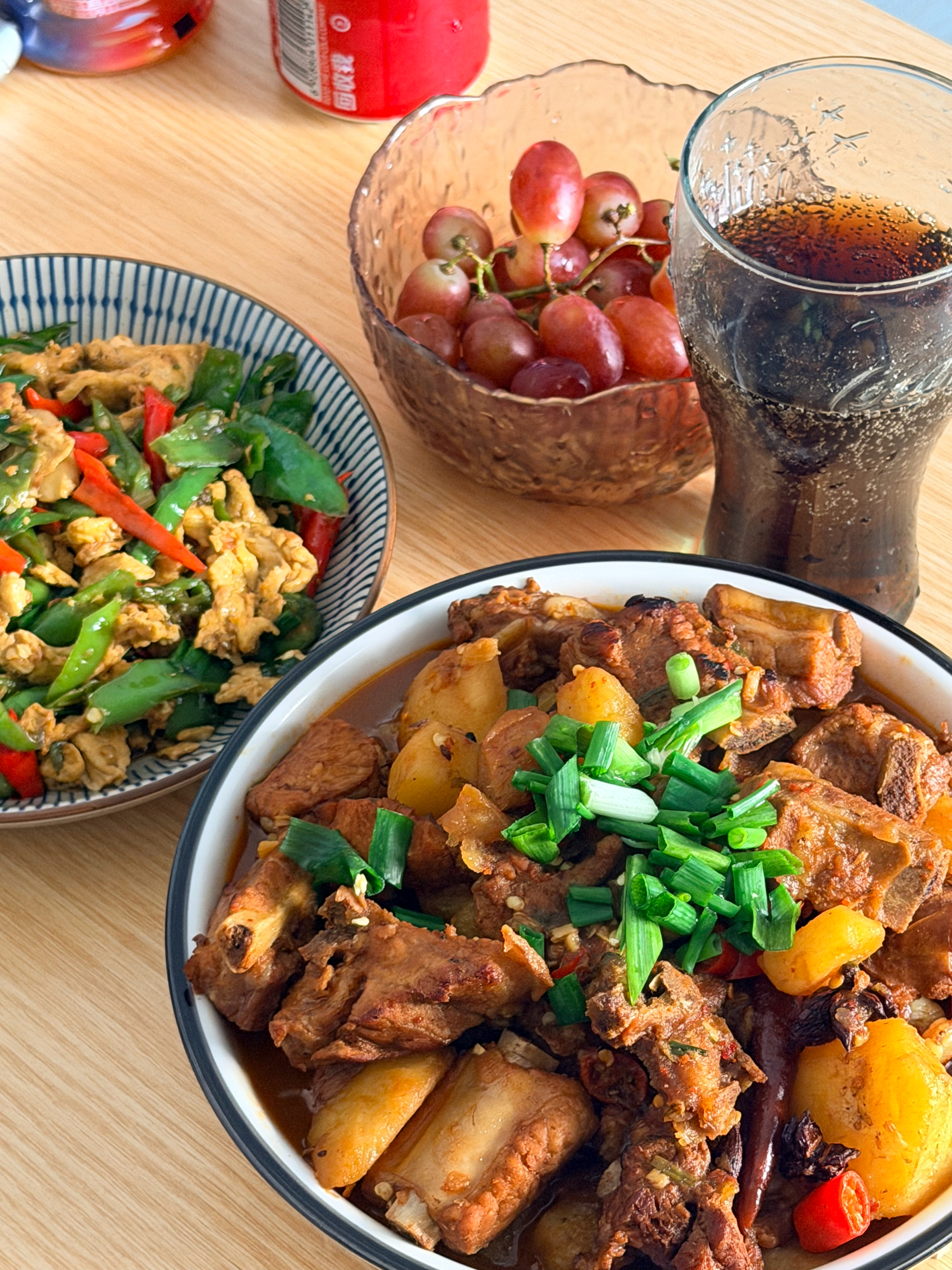 今天中午随随便便吃一下