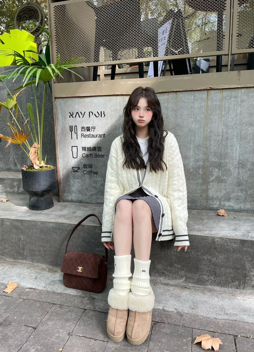 微胖穿搭 130斤:）冬日氛围感女主就是它！❄️