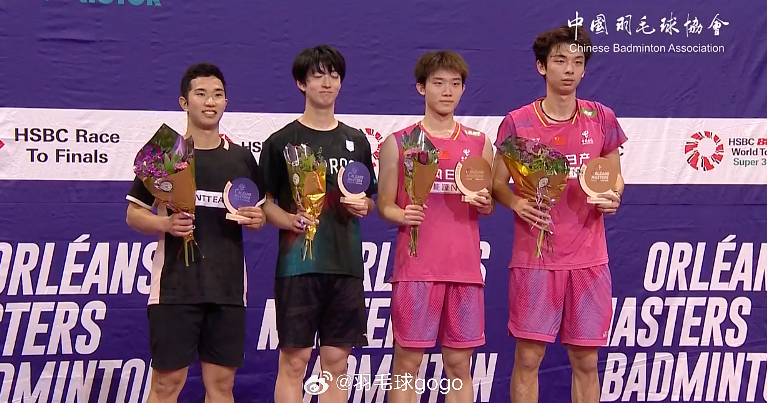 胡林组合首夺世巡赛冠军 以第一次为起点，开启新的征程2026奥尔良羽毛球大师赛