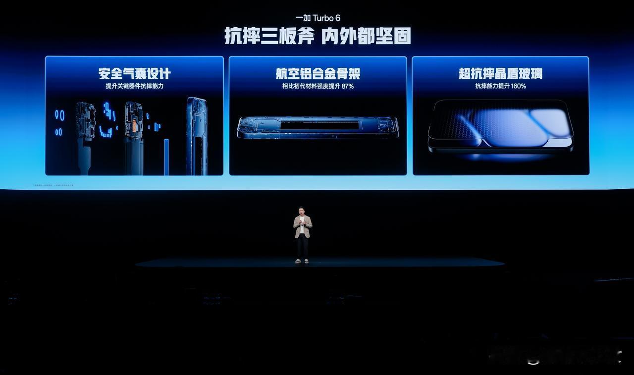 一加 Turbo 6 以全方位耐用实力，重新定义Turbo手机耐用新标准。一加 